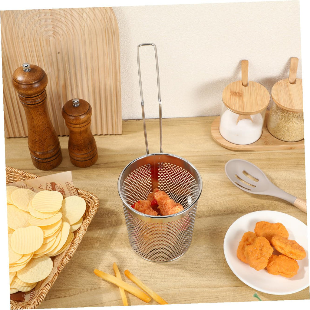 Stainless Steel Noodle Sieve with Handle B45232