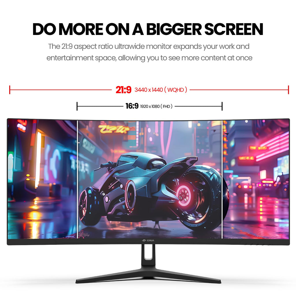 34" WQHD 165Hz Curved Gaming Monitor G38756