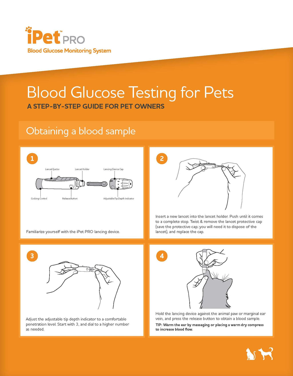 Blood Glucose Monitoring System for Dogs & Cats M41755