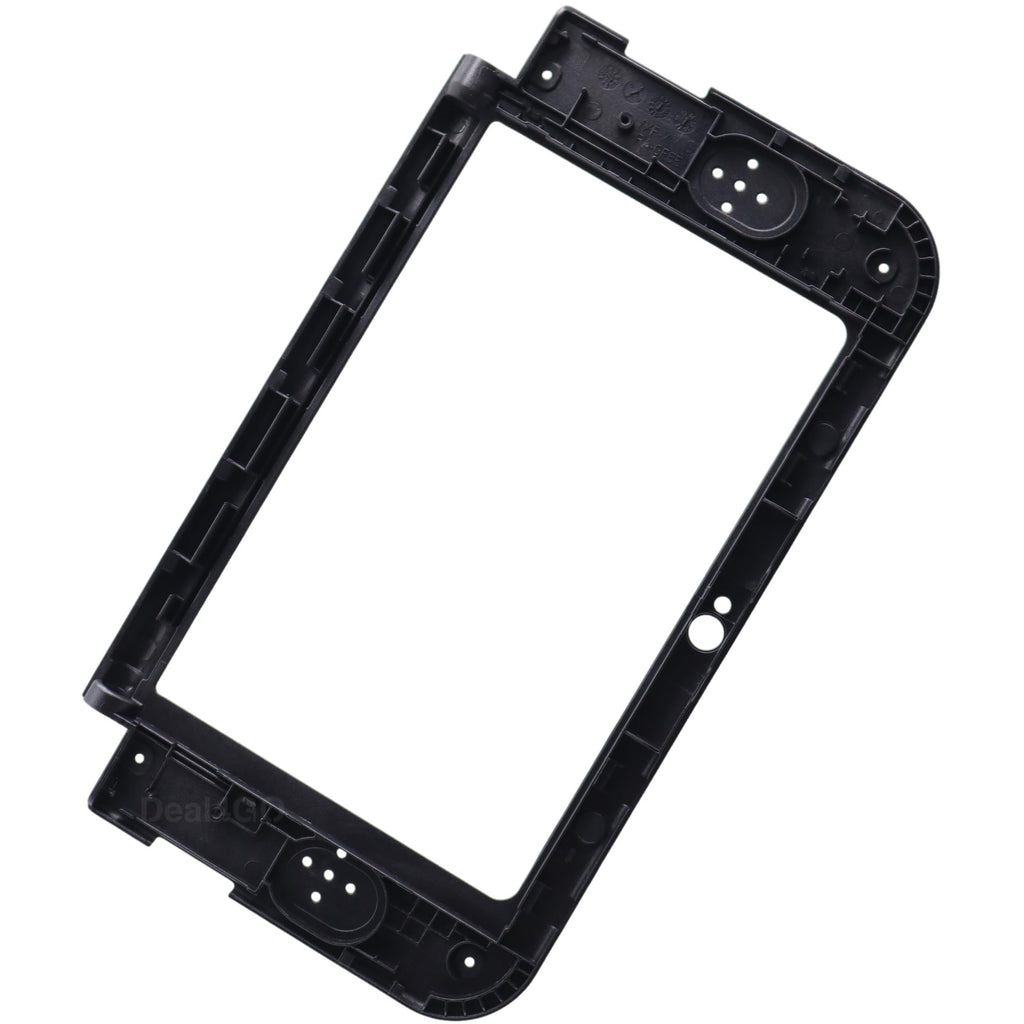 Black LCD Front Frame Housing Shell Case Cover Plate Replacement for New 3DS XL H2147