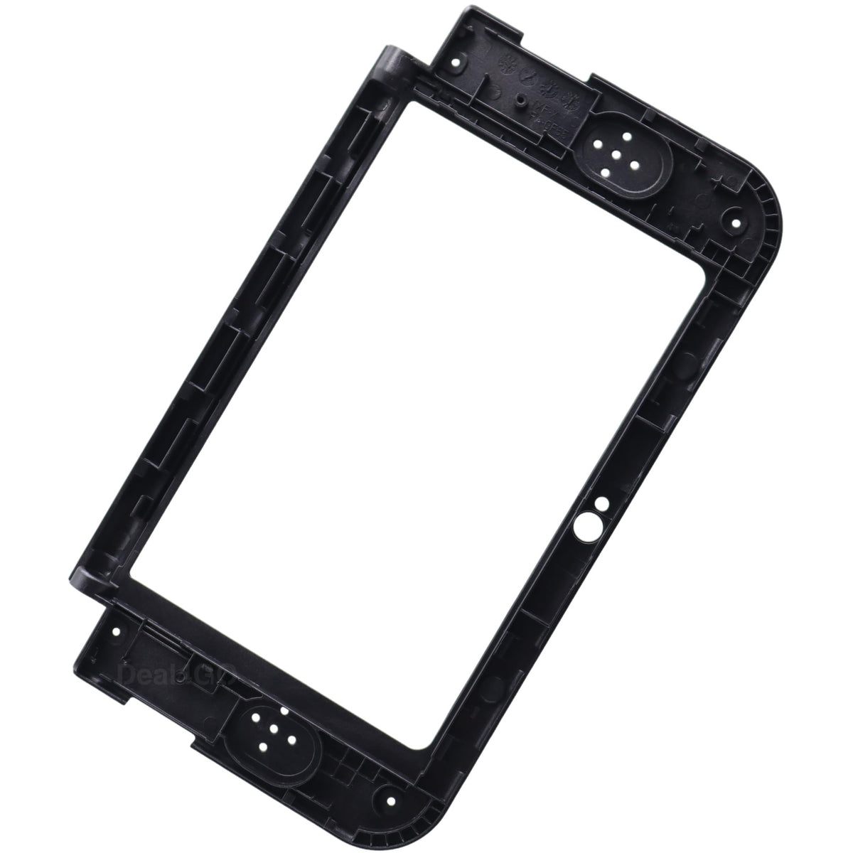 Black LCD Front Frame Housing Shell Case Cover Plate Replacement for New 3DS XL H2147