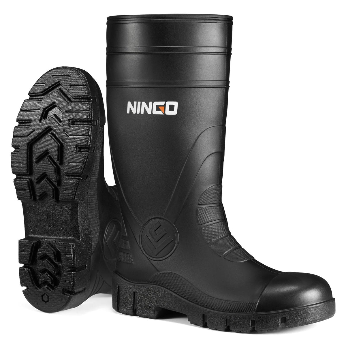 Men's Steel Toe Waterproof Rubber Boots G42359