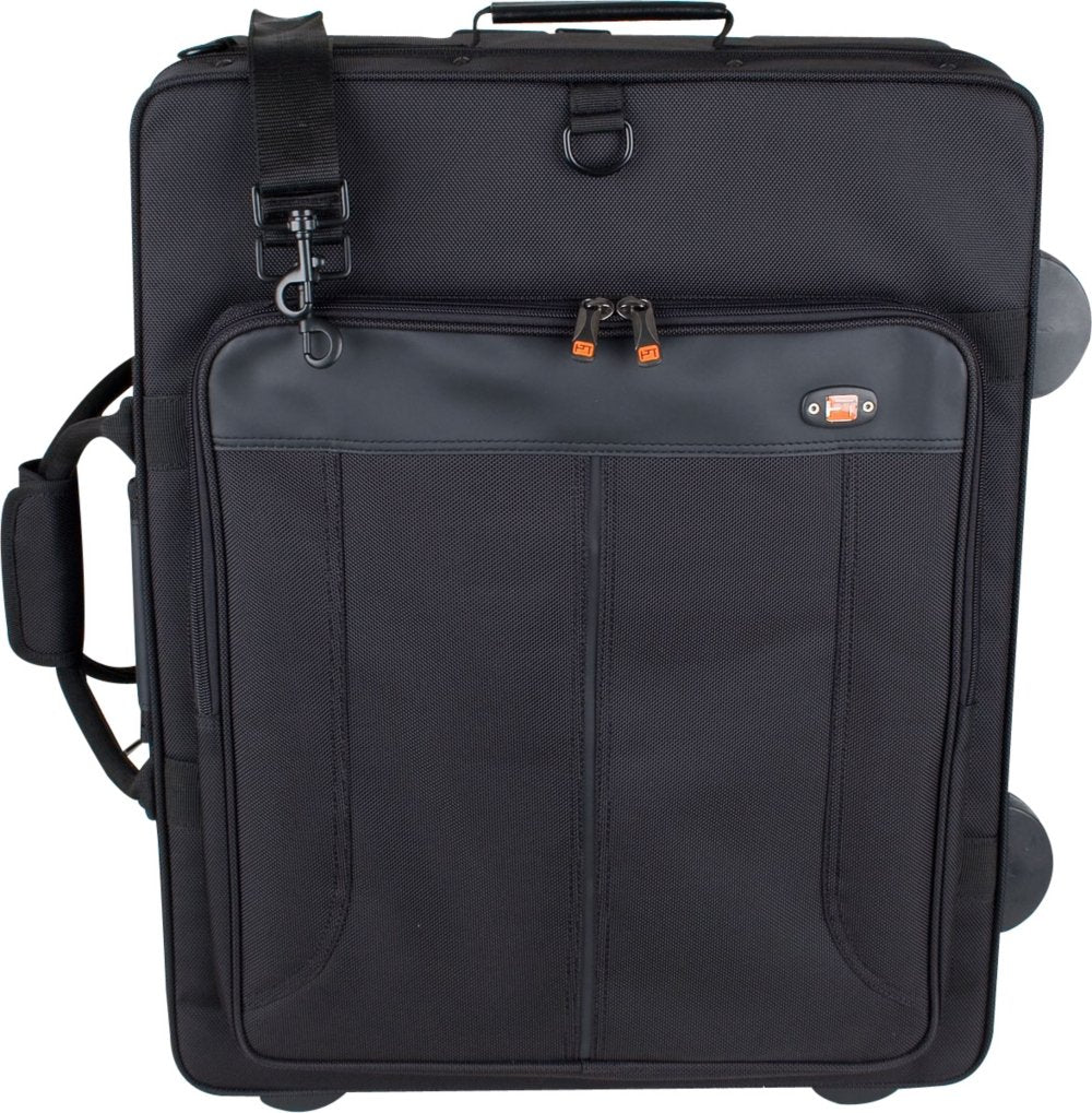 Black Trumpet Case with Wheels O106840
