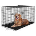 48 Inch Black Dog Crate L3822