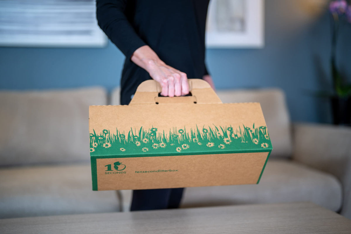 Biodegradable Disposable Litter Boxes 8-Pack D31322