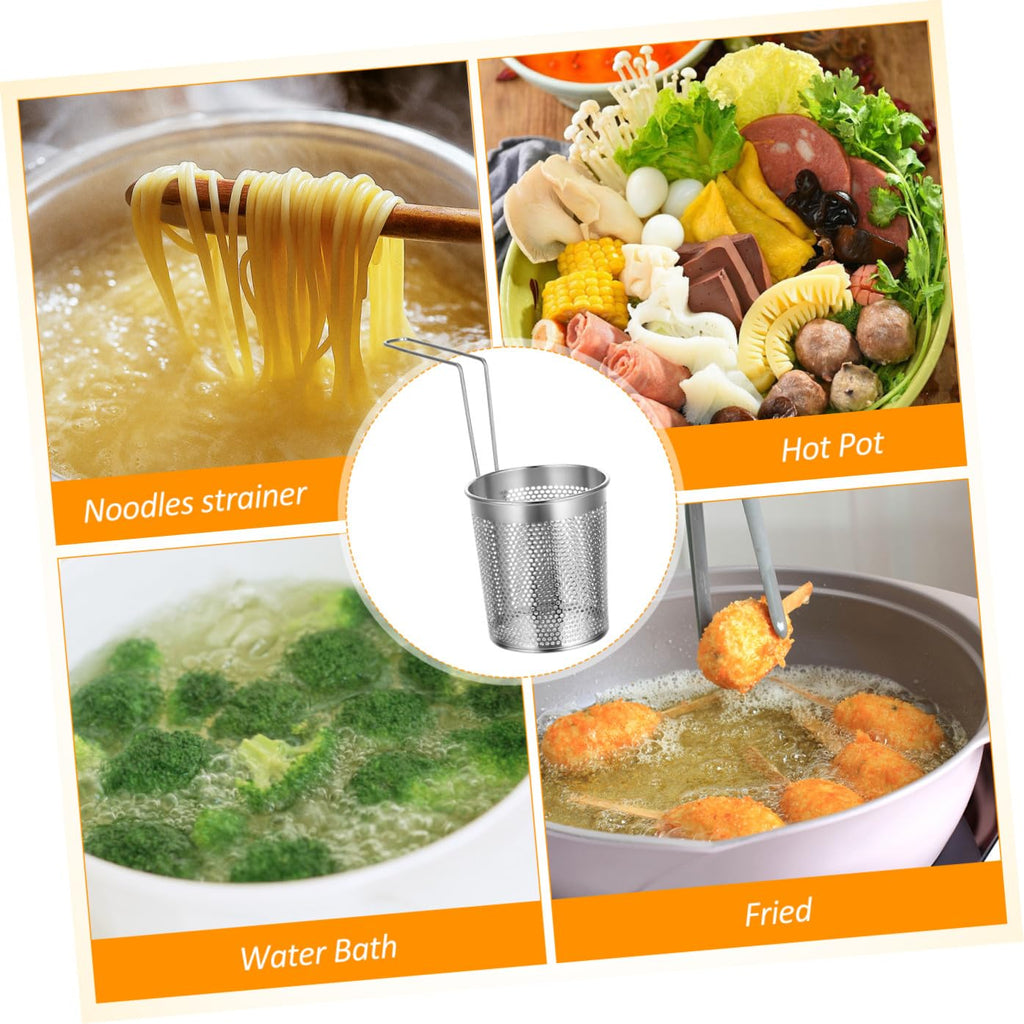 Stainless Steel Noodle Sieve with Handle B45232