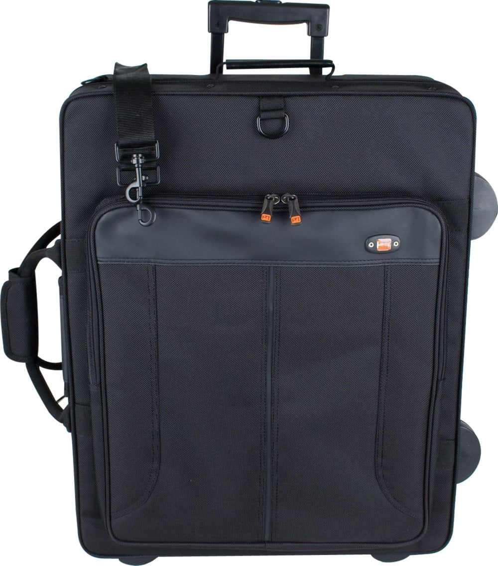 Black Trumpet Case with Wheels O106840