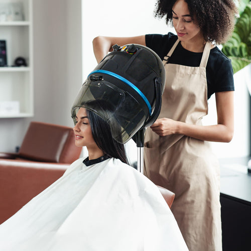 1300W Hooded Hair Dryer with Adjustable Timer K42711