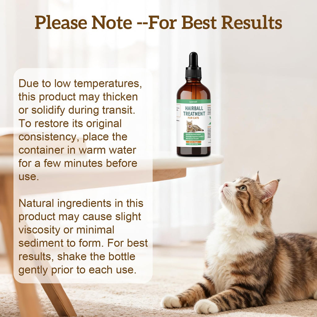 Cat Hairball Remedy with Natural Ingredients & Vitamins B3066
