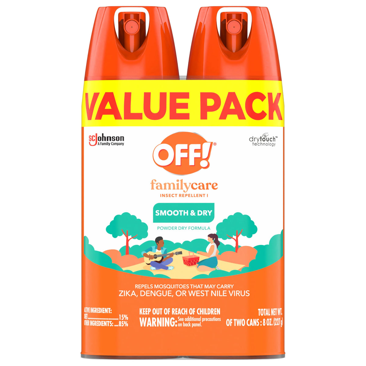 Insect & Mosquito Repellent Bug Spray 4 oz 2-Pack Z48178