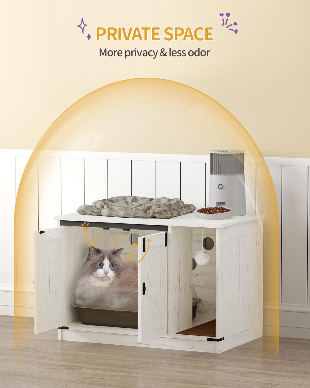 Cat Litter Box Enclosure Y968