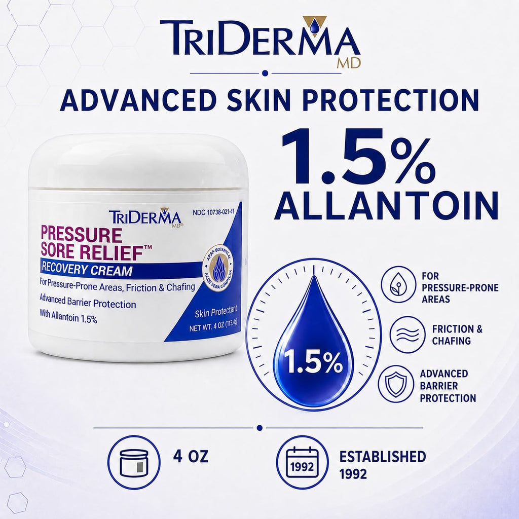 Healing Cream for Pressure Sores with Calendula and Aloe, 4 oz Jar C72464