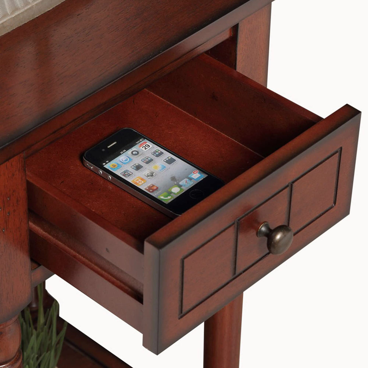 1 Drawer Accent End Table with Storage Drawer and Shelf I427440