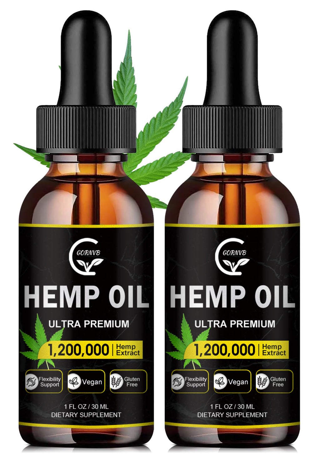 High Potency Hemp Oil 2-Pack E83045