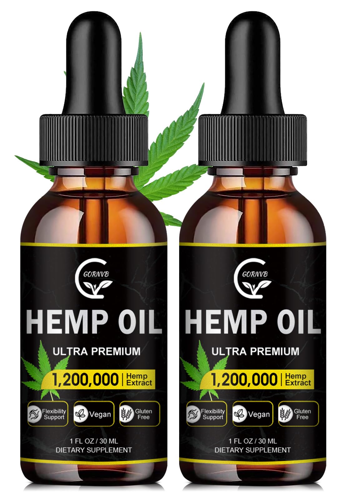 High Potency Hemp Oil 2-Pack E83045