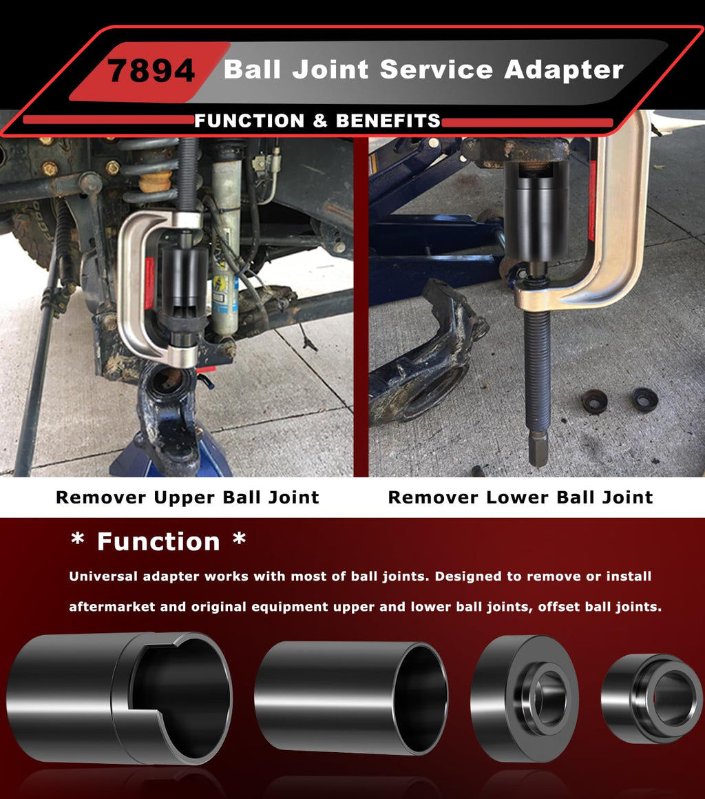 4PCS Ball Joint Service Adapter Set T5808