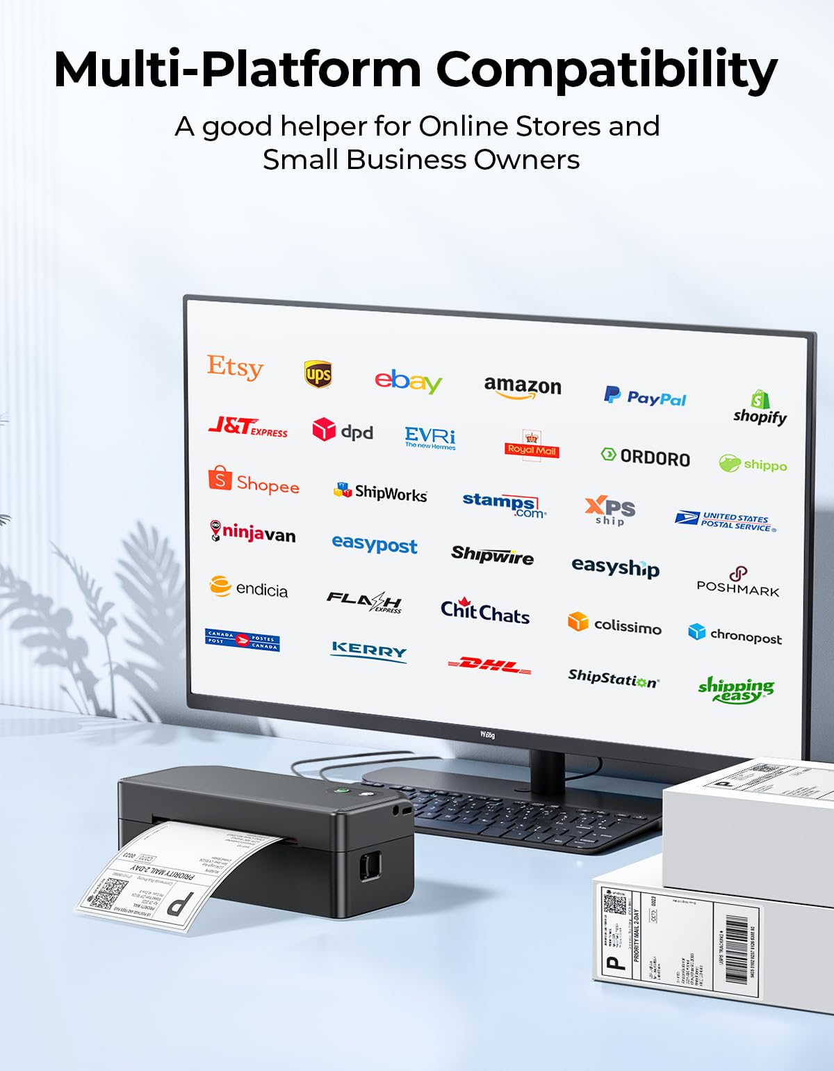 Bluetooth Thermal Label Printer L33084