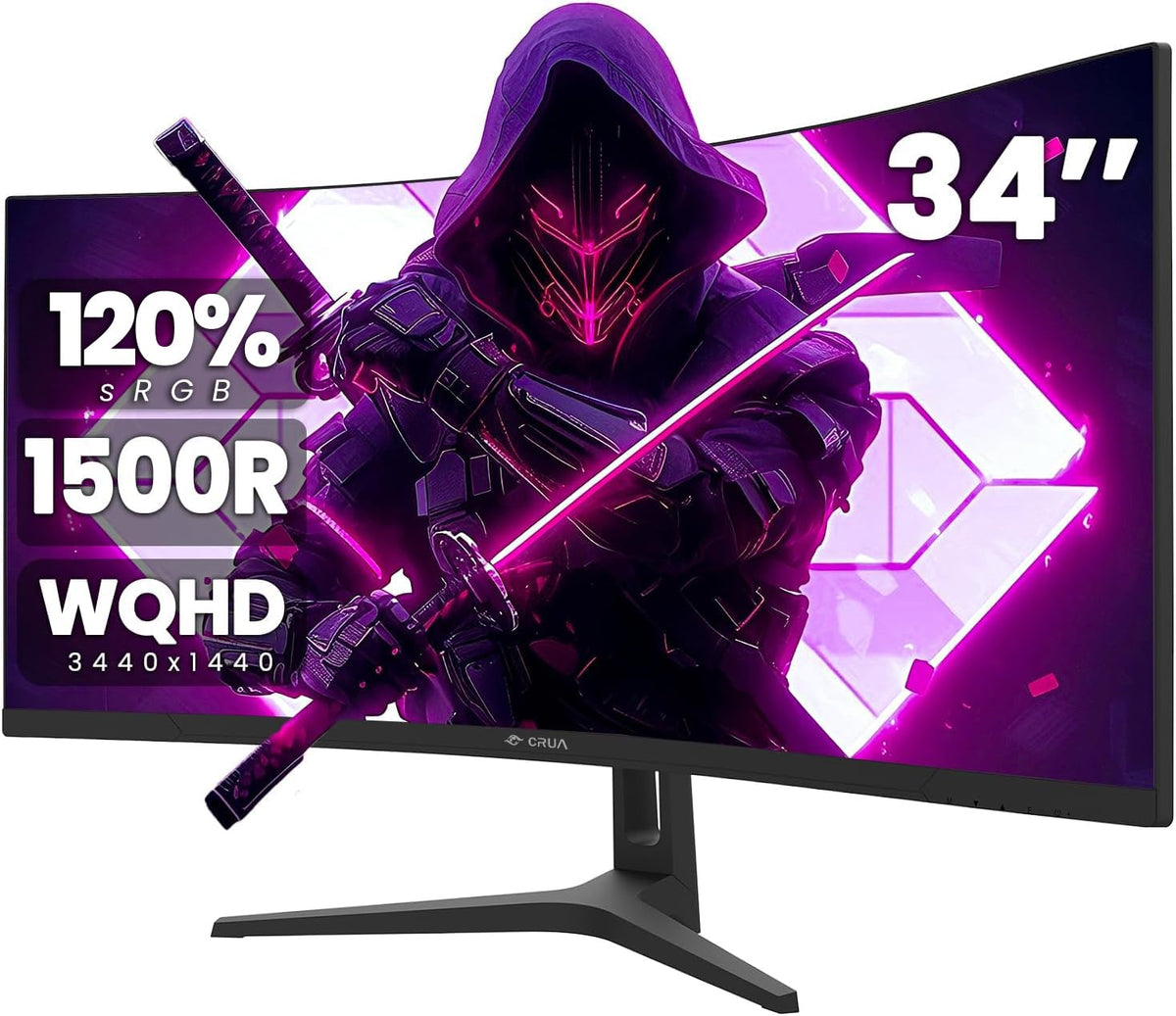 34" WQHD 165Hz Curved Gaming Monitor G38756