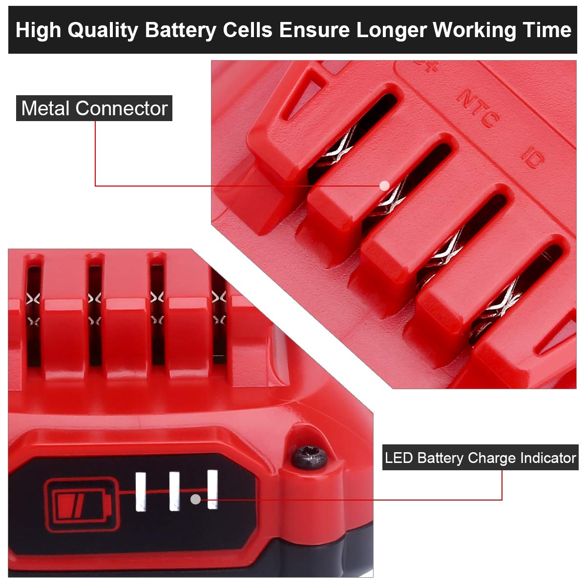 20V Lithium Ion Battery T94432