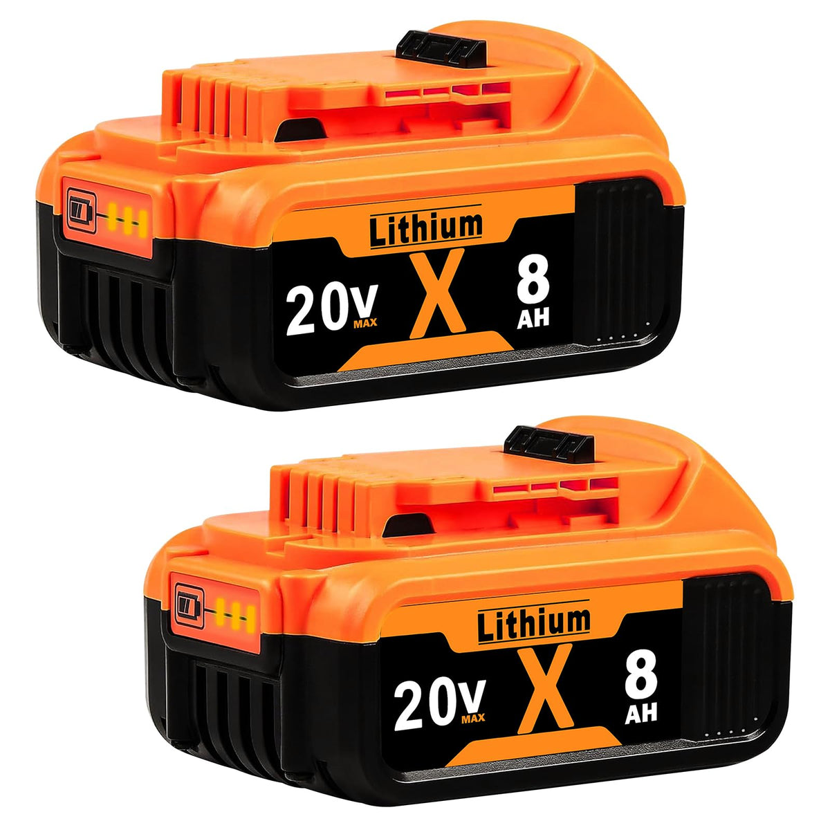 8.0Ah 20V MAX Lithium Batteries 2 Pack K8447