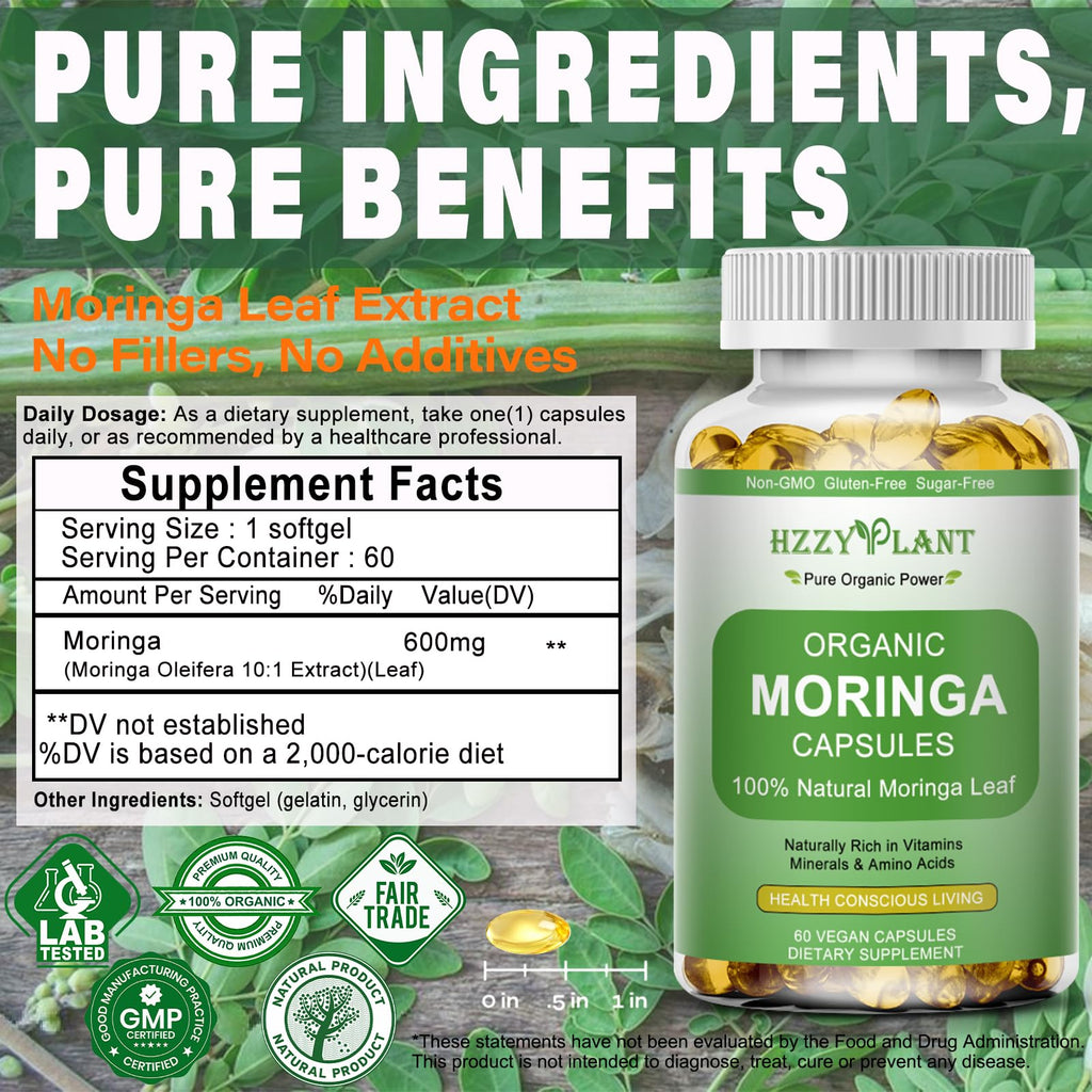 Moringa Softgel Capsules S2172