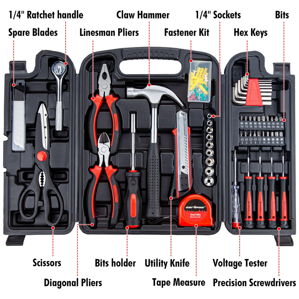 140-Piece Household Tool Kit W6581