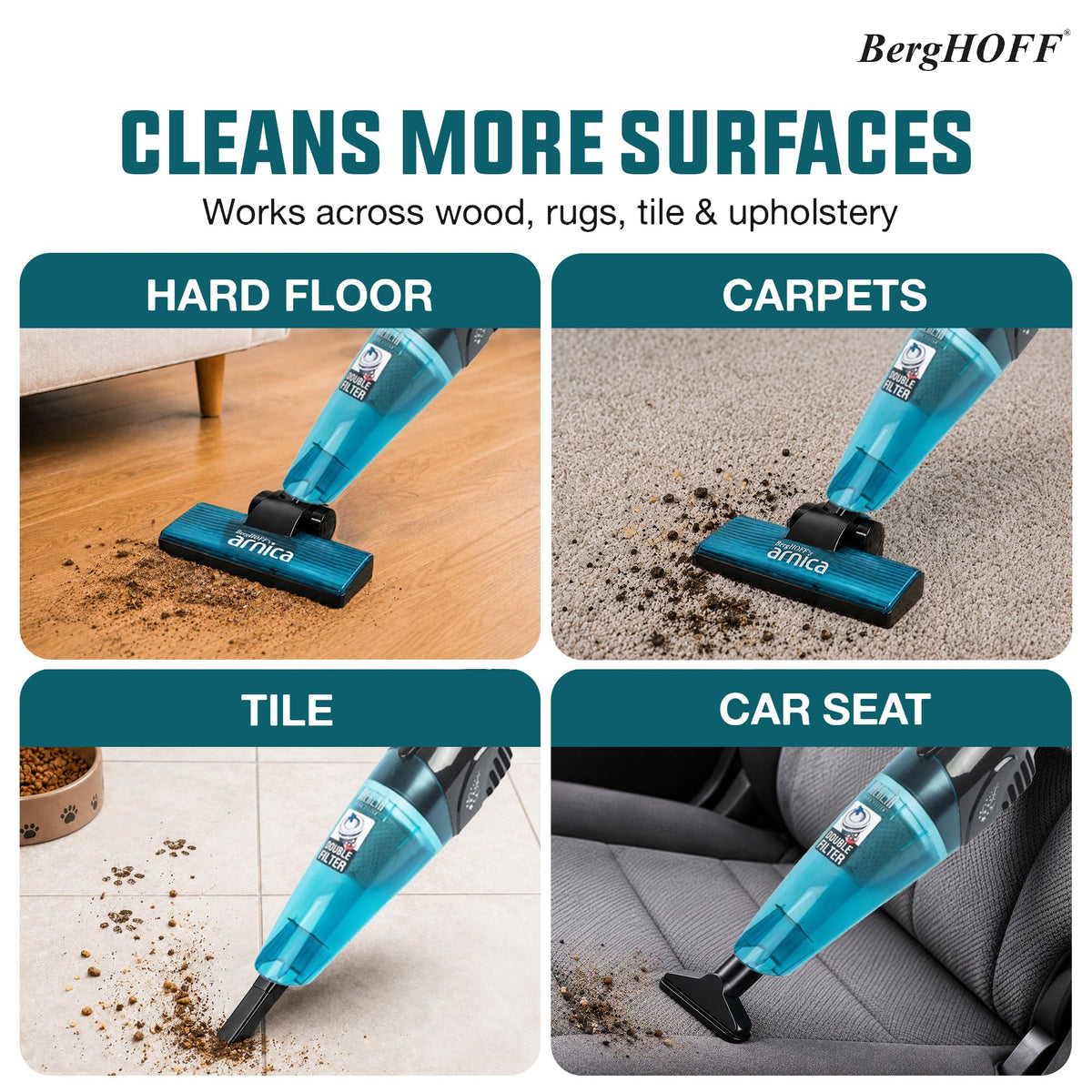 Blue Corded Stick Vacuum O490