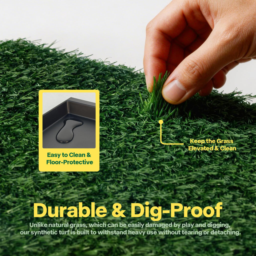 Dog Grass Pad with Tray V54077