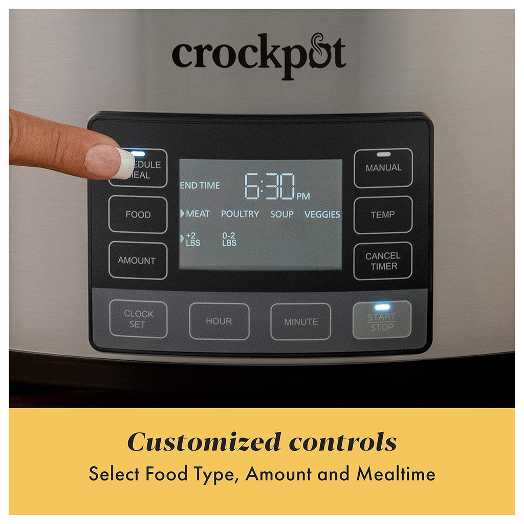 6 Quart Programmable Slow Cooker and Food Warmer Z205739