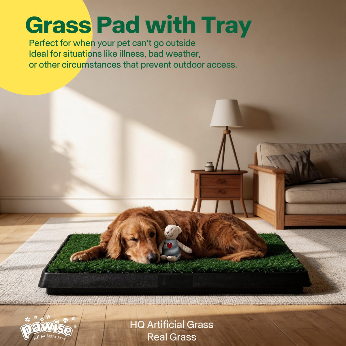Dog Grass Pad with Tray V54077