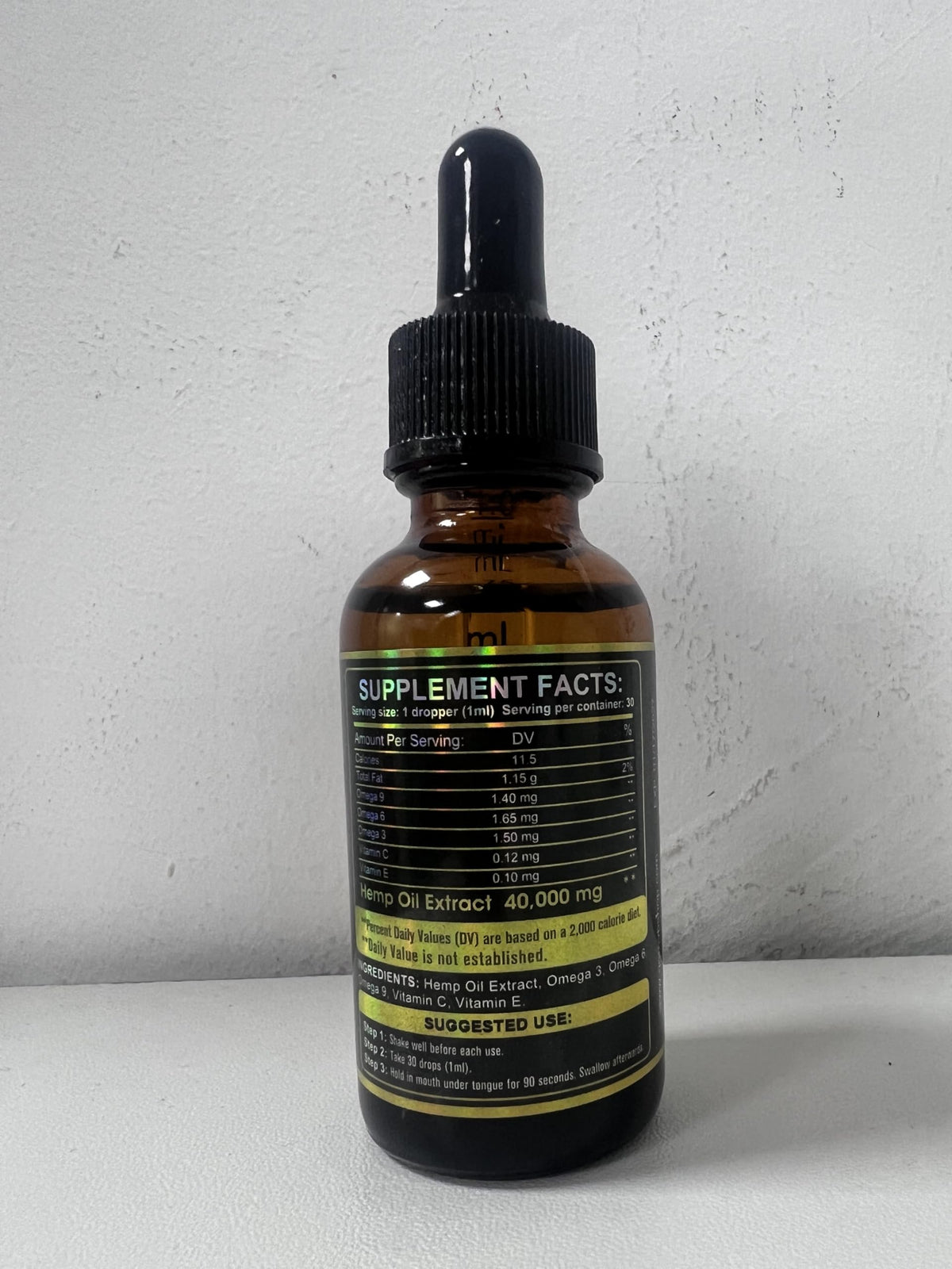 High Potency Hemp Oil 2-Pack E83045