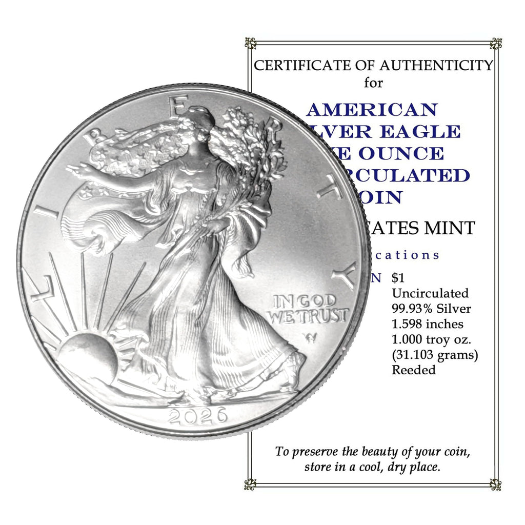 1 oz Brilliant Uncirculated Silver Eagle B335