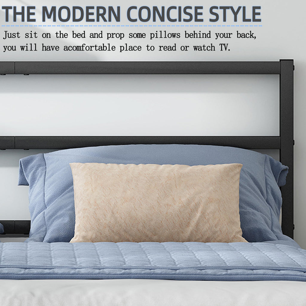 Black Full Size Bed Frame M418