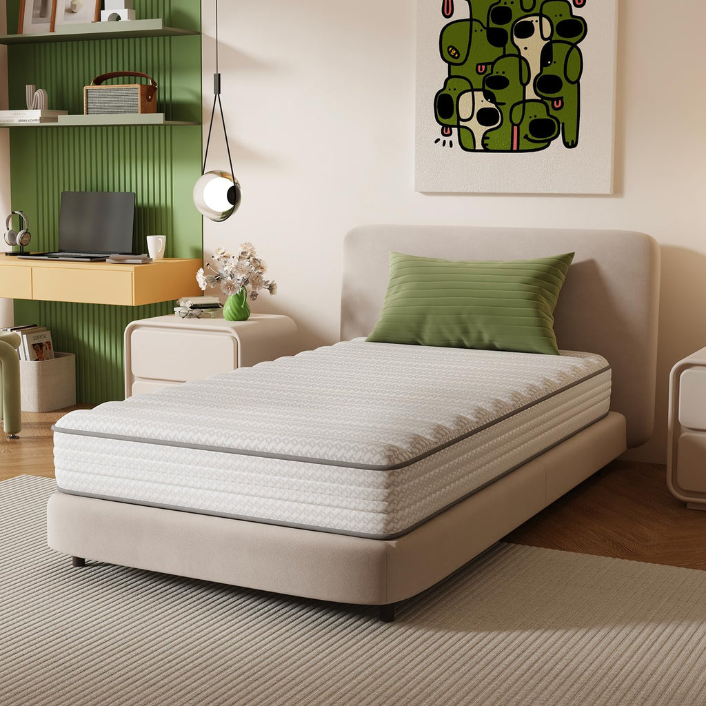 6 Inch Twin Size Hybrid Mattress J935192