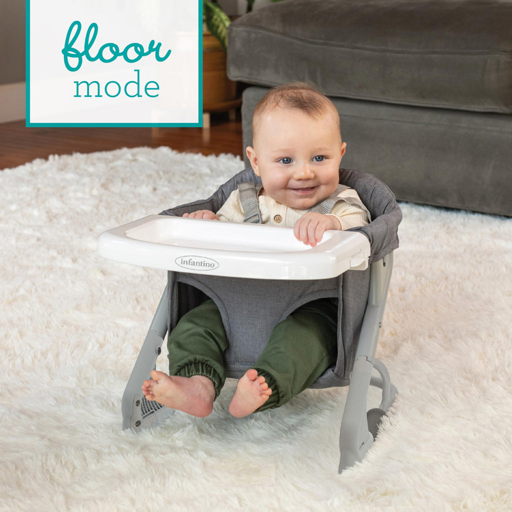 Gray Travel Booster High Chair & Seat F844500