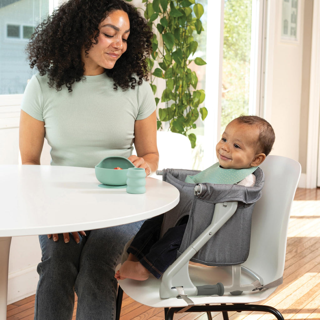 Gray Travel Booster High Chair & Seat F844500