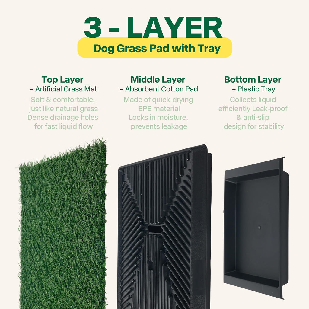 Dog Grass Pad with Tray V54077