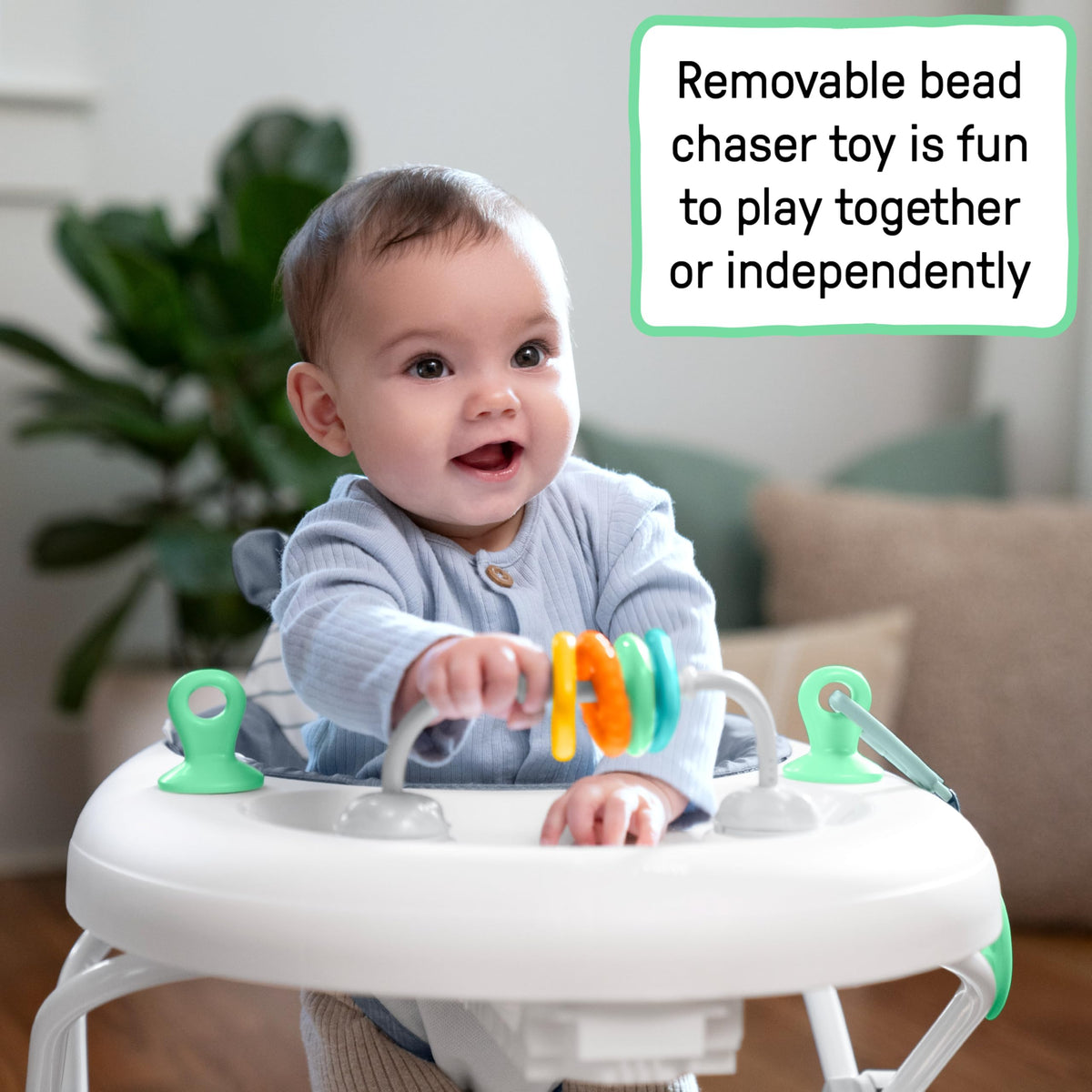 Baby Walker with 3 Adjustable Heights O961