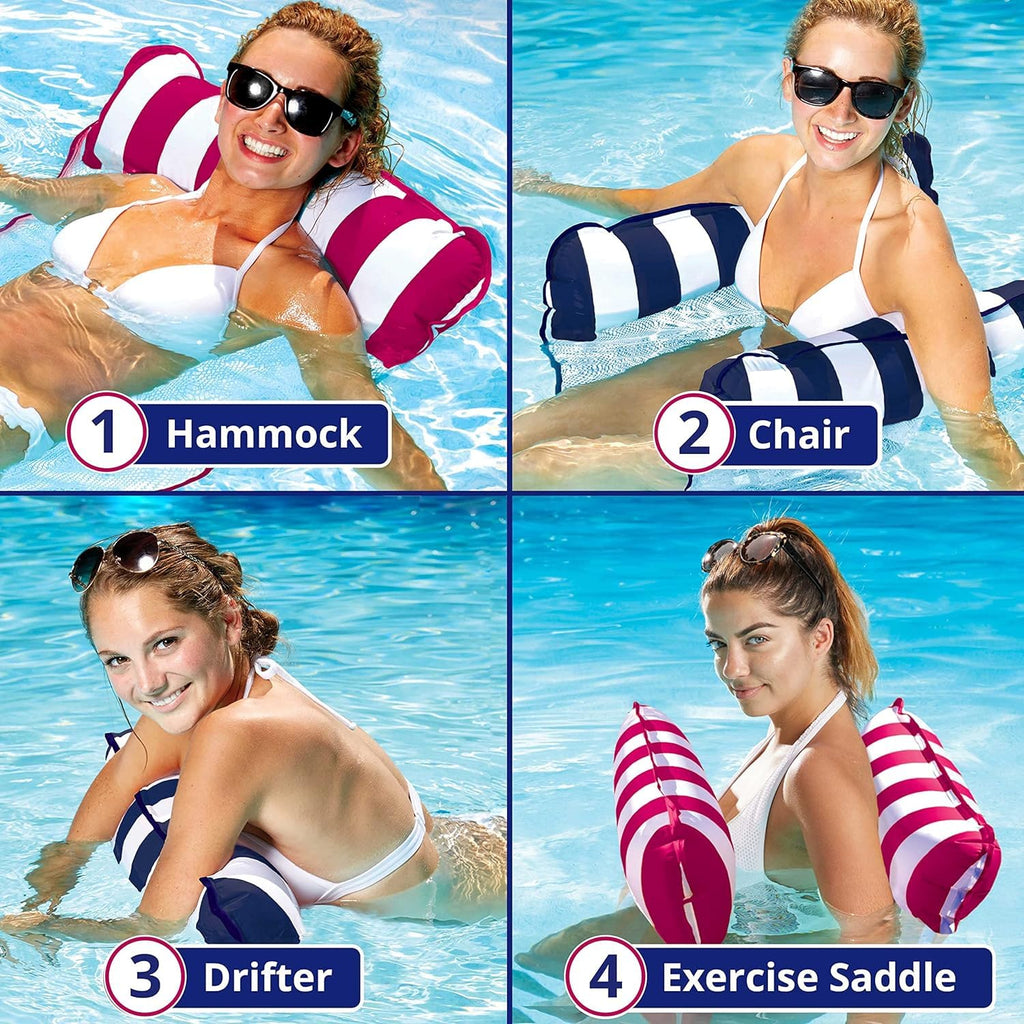 4-in-1 Hammock Pool Float O620