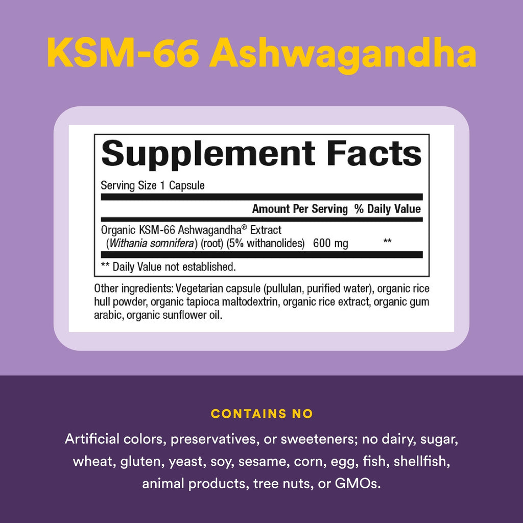 Ashwagandha 600 mg 30 Veg Caps G231640