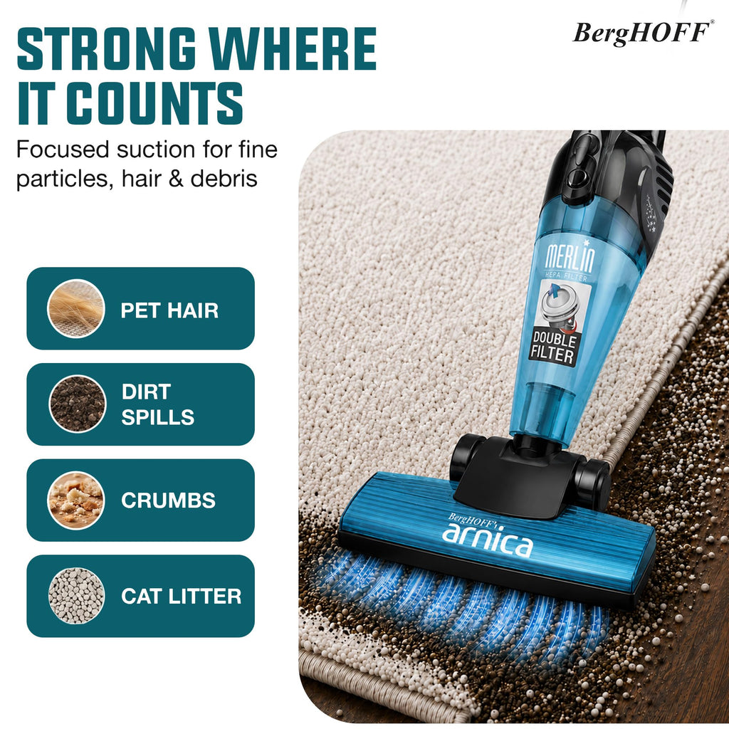 Blue Corded Stick Vacuum O490