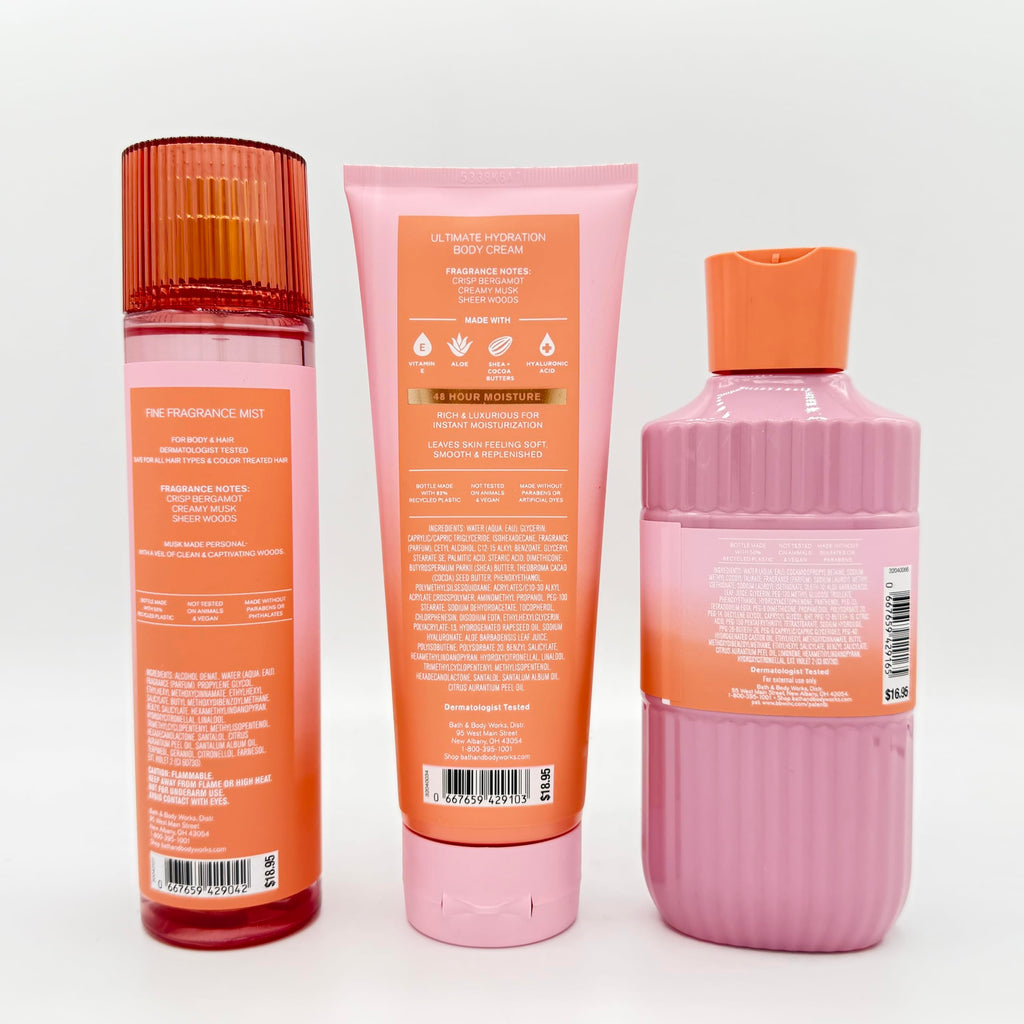 Fresh Musk 3-Piece Body Care Set E6868