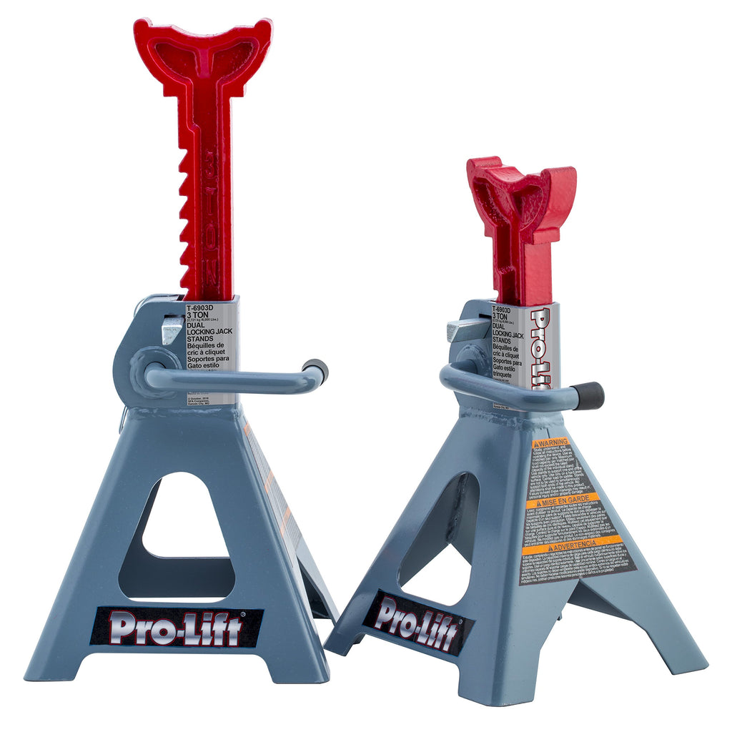 2 Ton Low Profile Floor Jack + 3 Ton Jack Stands E80175
