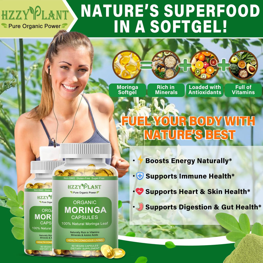 Moringa Softgel Capsules S2172