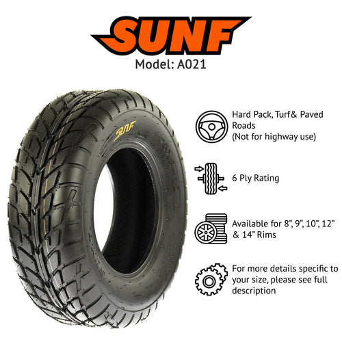 19x6-10 ATV UTV Tire 6 PR Pair of 2 S8645